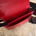 MEDIUM SUNSET SATCHEL IN SMOOTH LEATHER