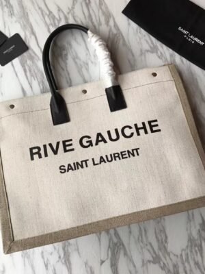 RIVE GAUCHE TOTE BAG IN CANVAS