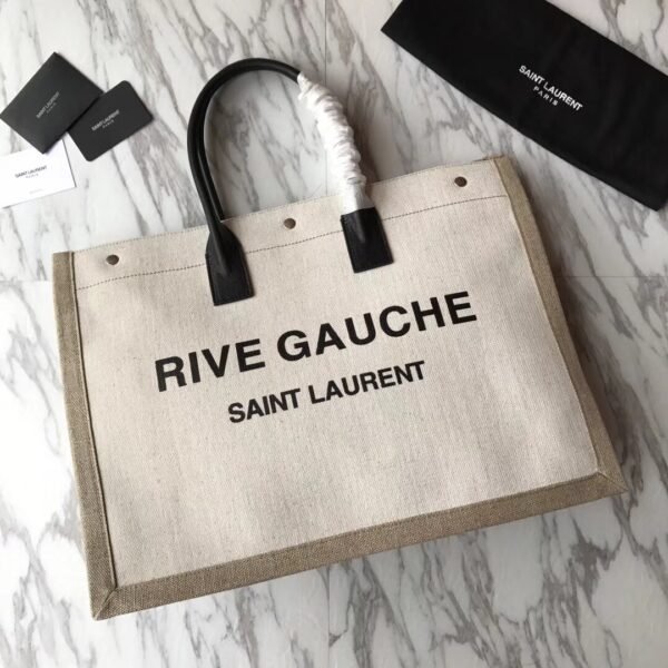 RIVE GAUCHE TOTE BAG IN CANVAS