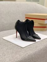 Christian Louboutin Flip Spikes Ankle Boots