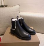 Christian Louboutin Hob-nail Ankle Boots