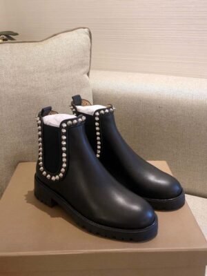 Christian Louboutin Hob-nail Ankle Boots