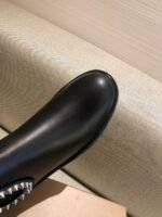 Christian Louboutin Hob-nail Ankle Boots