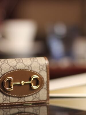 Gucci Horsebit 1955 card case wallet