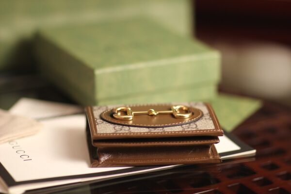 Gucci Horsebit 1955 card case wallet