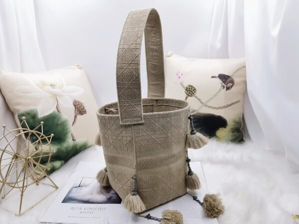 Dior bubble paisley print Bucket