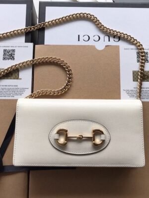 Gucci Horsebit 1955 wallet with chain