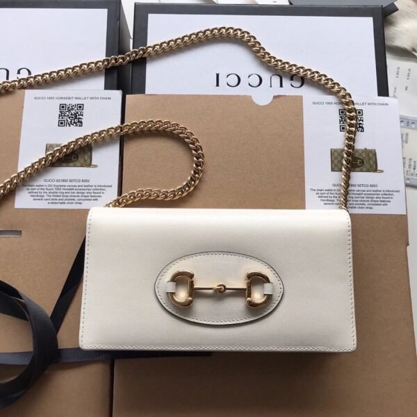 Gucci Horsebit 1955 wallet with chain
