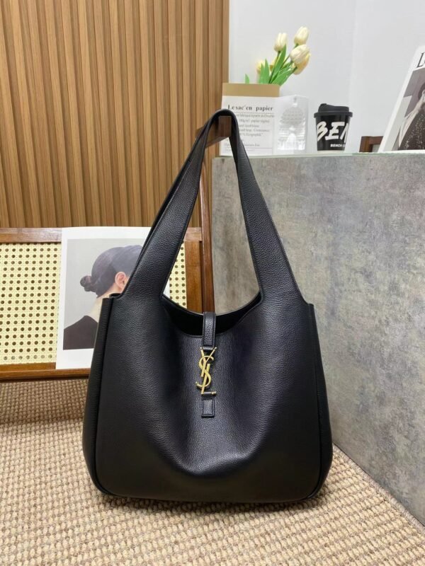 YSL BEA IN GRAINED LEATHER