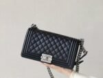 BOY CHANEL SHOULDER BAG Cow Leather