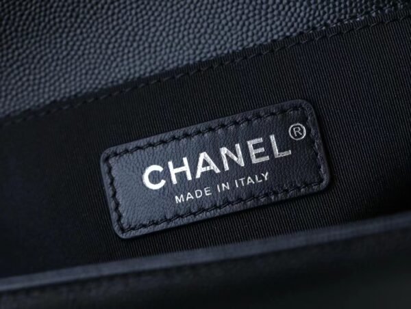BOY CHANEL SHOULDER BAG Cow Leather