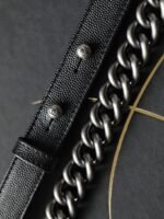 Chanel Boy Sliver Hardware Caviar Cow Leather