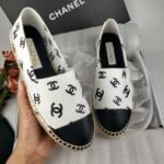 Chanel CC print flat