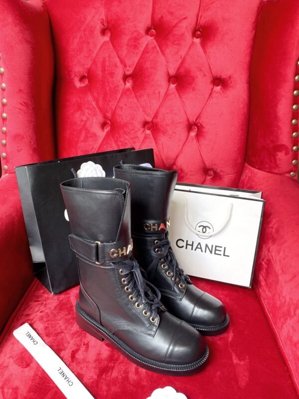Chanel martin boots