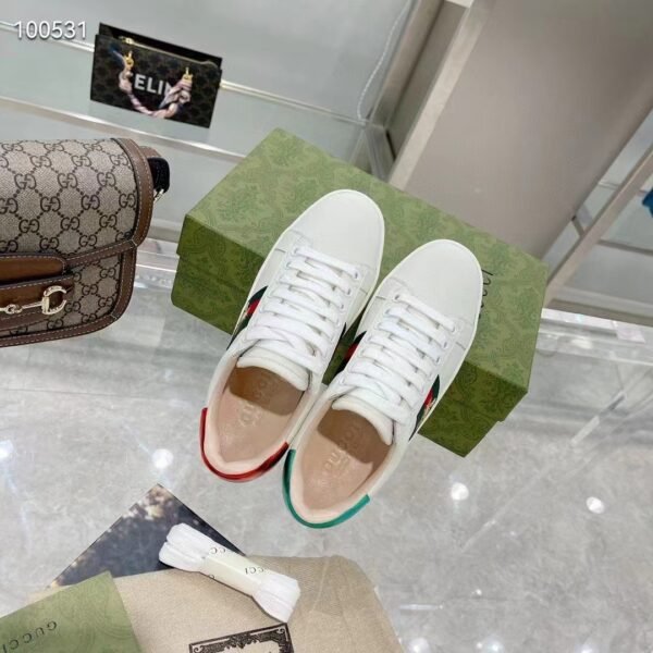 Gucci Ace Embroidered Platform Sneakers