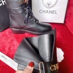 Chanel martin boots