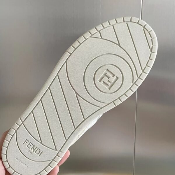 Fendi Match leather low-top sneakers