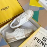 Fendi Match leather low-top sneakers