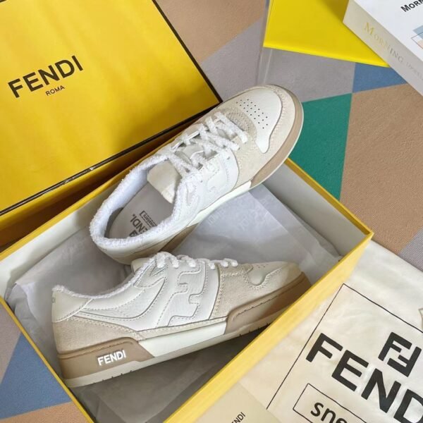 Fendi Match leather low-top sneakers