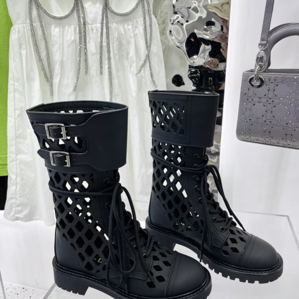 DIOR CUT OUT BOOTS