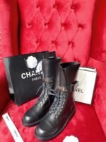 Chanel martin boots