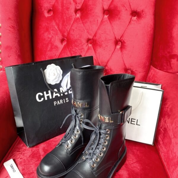 Chanel martin boots
