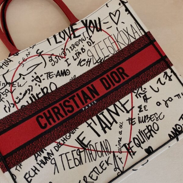 ‘I Love You’ Book Tote  – large