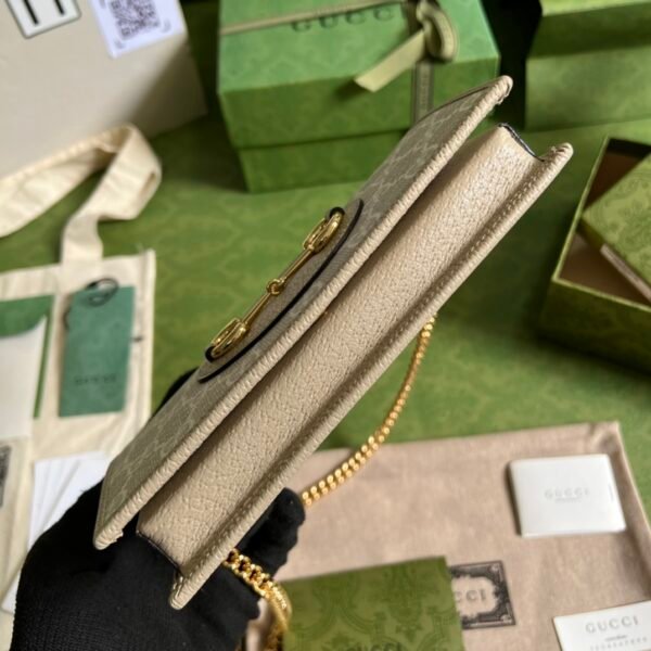 Gucci Horsebit 1955 wallet with chain