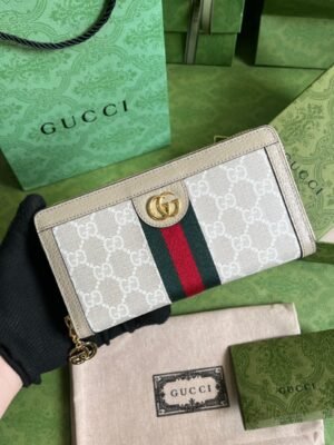 Ophidia zip around wallet with Web