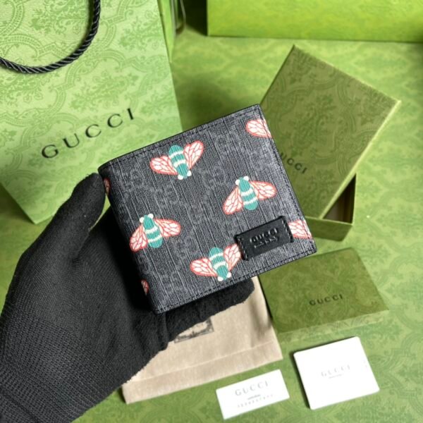 Gucci Bestiary wallet with bees