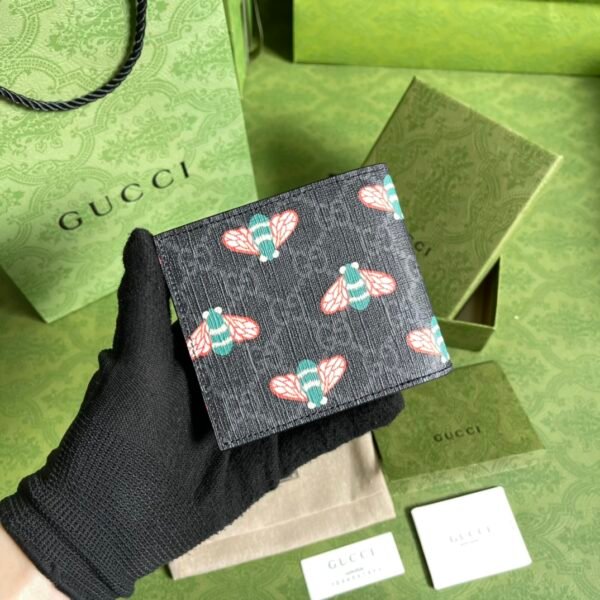 Gucci Bestiary wallet with bees