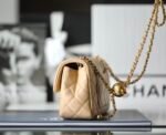Chanel classic flap mini with golden ball