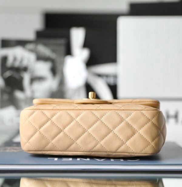 Chanel classic flap mini with golden ball