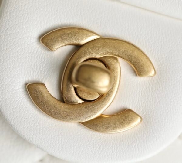 Chanel classic flap mini with golden ball