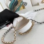 CHANEL 19 CLUTCH WITH CHAIN