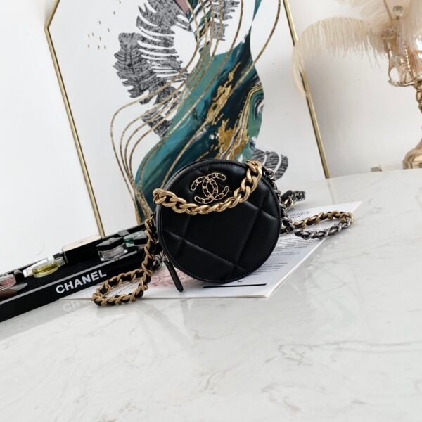 CHANEL 19 CLUTCH WITH CHAIN