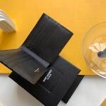 CASSANDRE EAST/WEST WALLET IN GRAIN DE POUDRE EMBOSSED LEATHER