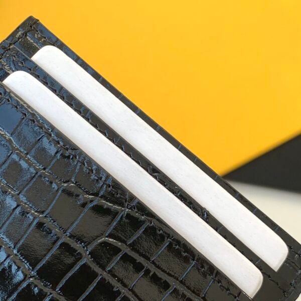 CASSANDRE MATELASSÉ CARD CASE IN GRAIN DE POUDRE EMBOSSED LEATHER