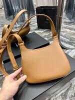 CHARLIE MEDIUM SHOULDER BAG IN SMOOTH LEATHER