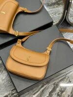 CHARLIE MEDIUM SHOULDER BAG IN SMOOTH LEATHER