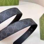 GG belt with silver buckle