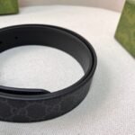 GG belt with silver buckle