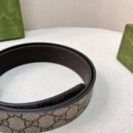 GG belt with silver buckle