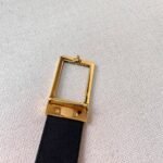 GG belt with silver buckle