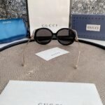 ROUND-FRAME INTERLOCKING G SUNGLASSES