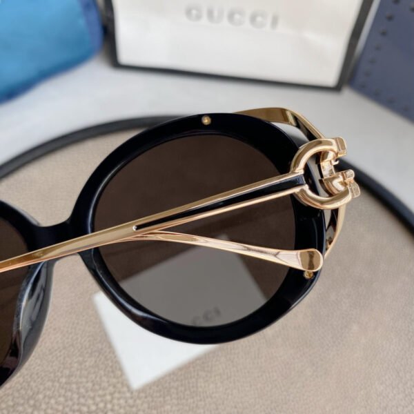 ROUND-FRAME INTERLOCKING G SUNGLASSES