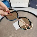 ROUND-FRAME INTERLOCKING G SUNGLASSES