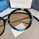 ROUND-FRAME INTERLOCKING G SUNGLASSES