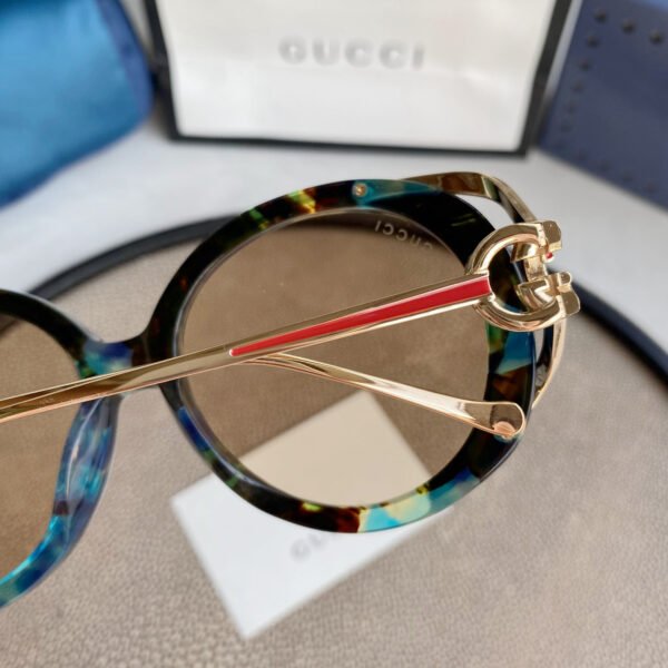 ROUND-FRAME INTERLOCKING G SUNGLASSES