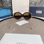 ROUND-FRAME INTERLOCKING G SUNGLASSES